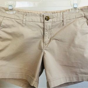 Old Navy cotton shorts, khaki, 5” inseam, size 4